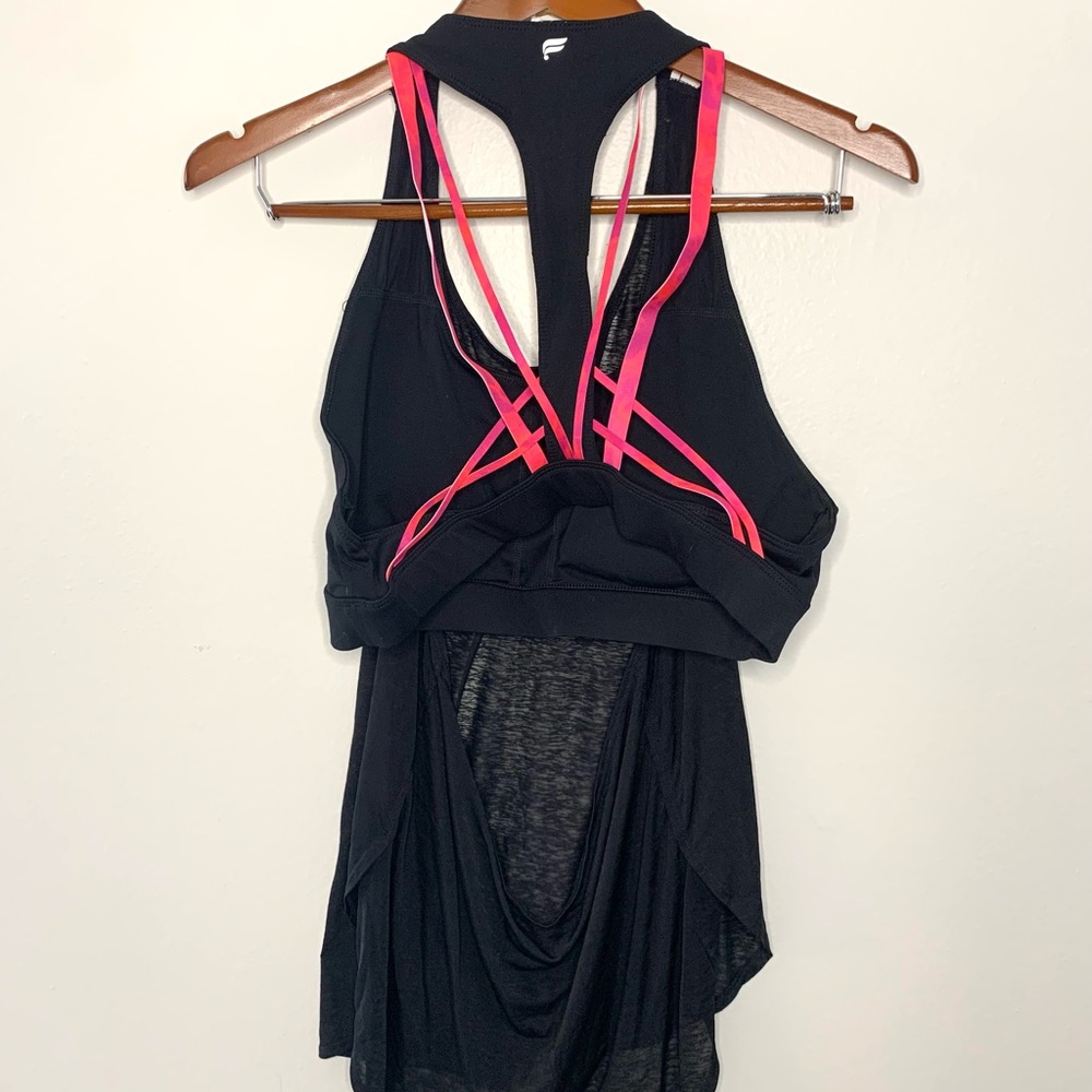 Fabletics tank with built in sports bra